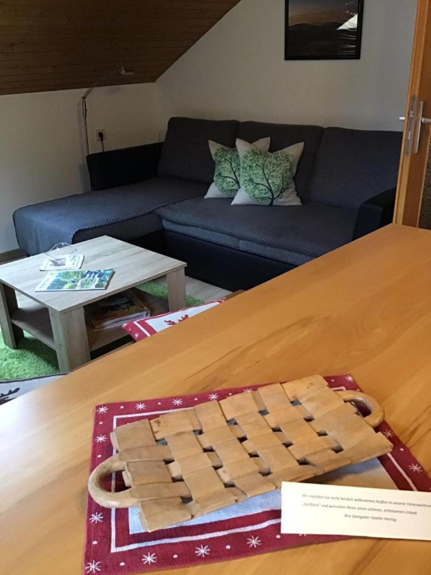 Ferienwohnung Dorfblick Линдберг Екстериор снимка