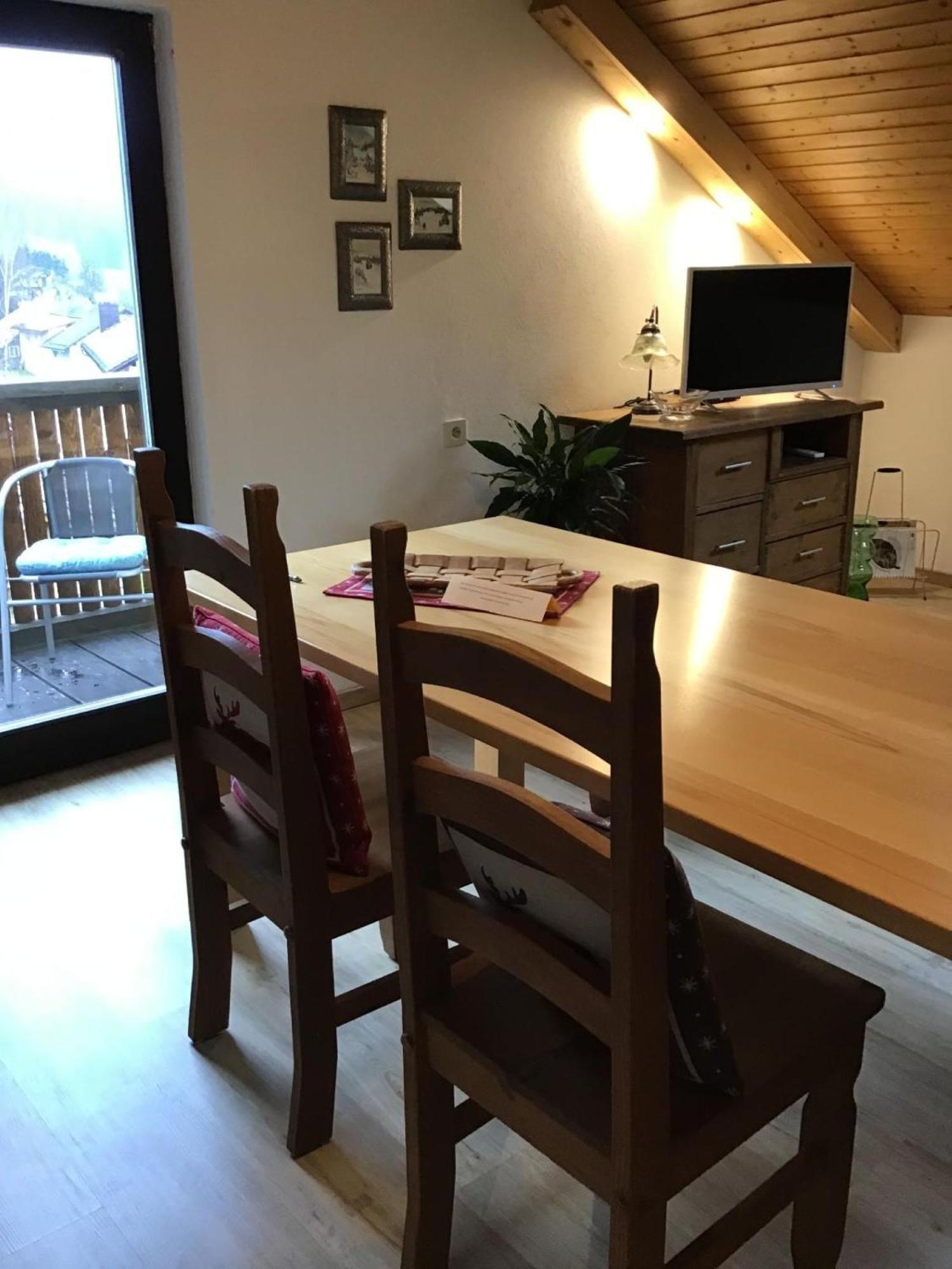 Ferienwohnung Dorfblick Линдберг Екстериор снимка