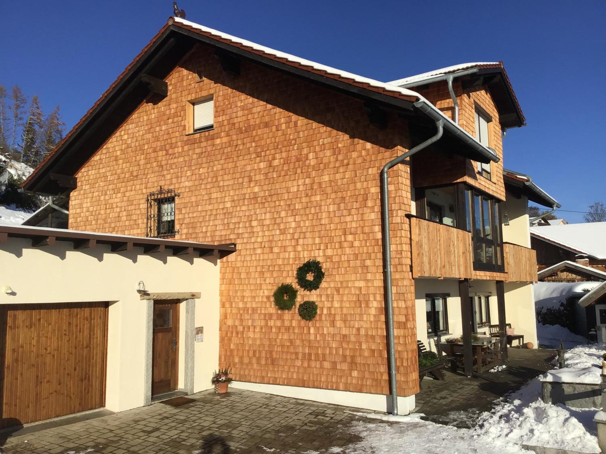 Ferienwohnung Dorfblick Линдберг Екстериор снимка