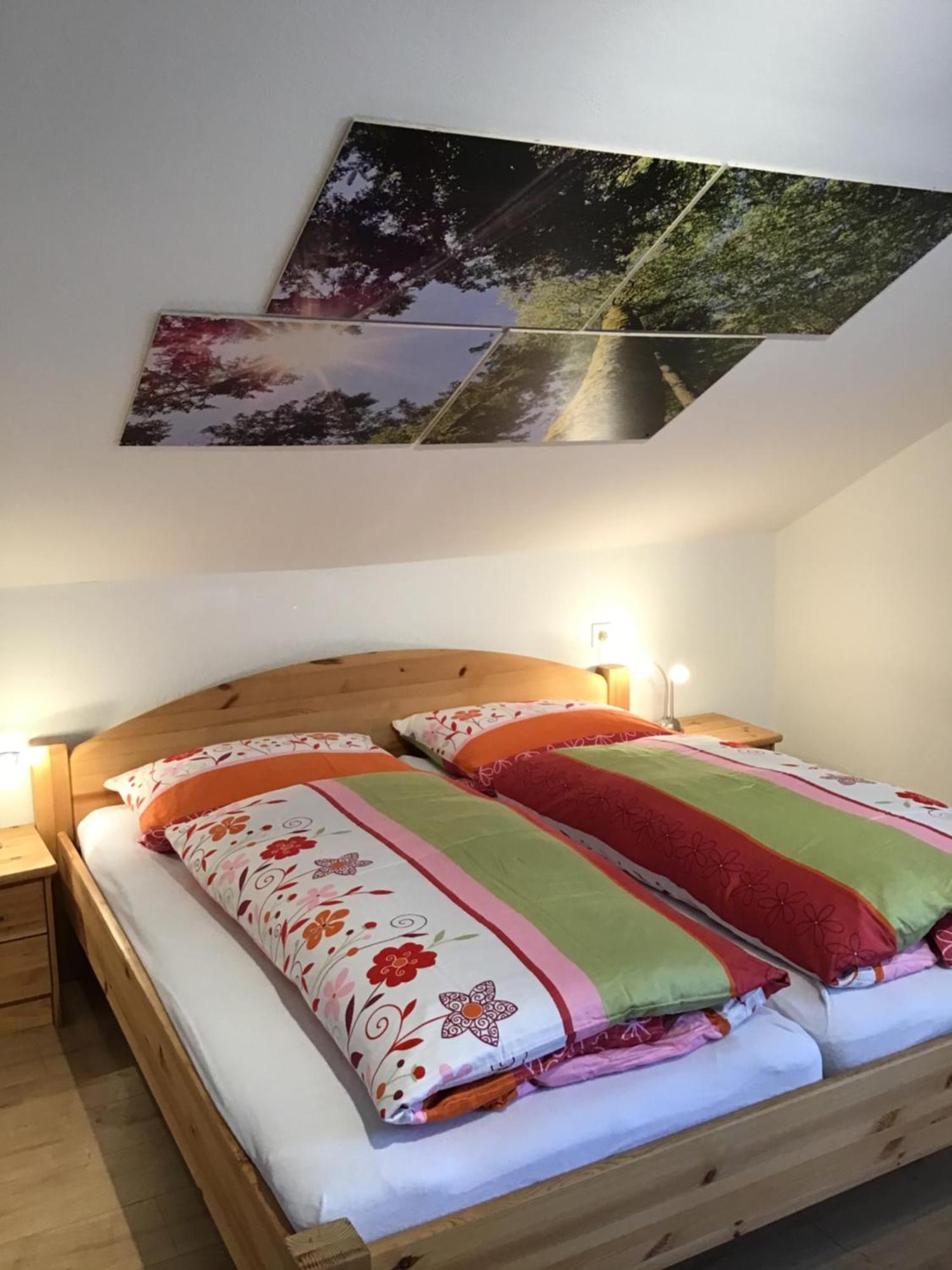 Ferienwohnung Dorfblick Линдберг Екстериор снимка